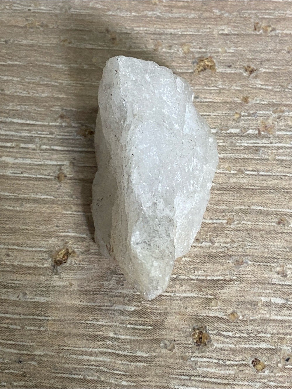 Raw White Quartz Crystal Chunk